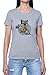 Hopestly Herasyndulla su Spazio Razzo Maglietta da Donna a Maniche Corte Casual Leggera Girocollo Grigio Women's Tshirt Grey Crew Neck XS
