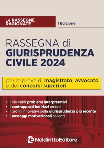 Rassegna di giurisprudenza civile 2024. Per Magistratura, avvocato e concorsi superior