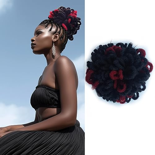 Liliyab DreadLocks �V�j���� �A�t���n�C�p�t �h���[�X�g�����O �|�j�[�e�[�� �w�A �o�� �w�A�s�[�X �t�F�C�N ���b�N�X �V�j���� �N���b�v �C�� �|�j�[�e�[�� ���l�����p(20.3 cm�A1B/�o�[�O)