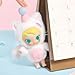 POP MART Baby Molly Pocket Friends Series-Vinyl Plush Pendant Blind Box Figures, Random Design Action Figures Collectible Toys Home Decorations, Single Box