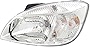 Headlight for KIA RIO/RIO5 2009-2011 LH Assembly Halogen Type 1 Hatchback/Sedan - CAPA