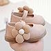 Toddler Baby Girls Dress Shoes Mary Jane Flats for Party School Wedding Ballet Shoes Flower Girls Dress Shoes (Khaki, 5.5 Infant)