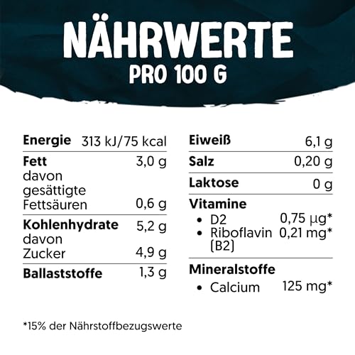 Alpro Proteindrink Schokoladengeschmack – Vegan und milchfrei – Ohne Süßstoffe – Von Natur aus laktosefrei – Reich an Ballaststoffen, Calcium und Vitaminen – 15 x 250 ml – Haltbar