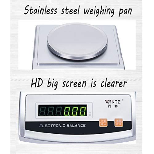 Balanza digital alta precisión 200g-3kg plataforma LED miniatura 3