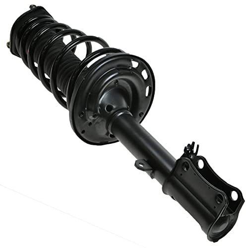 Image of TRQ Rear Driver Side Strut and Spring Assembly Set Compatible with 04-06 Lexus ES330 04-06 Toyota Camry