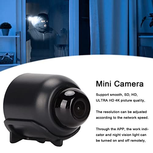 Mini câmera, filmadora WiFi HD com qualidade de imagem clara, grandes ângulos para o Office for Home
