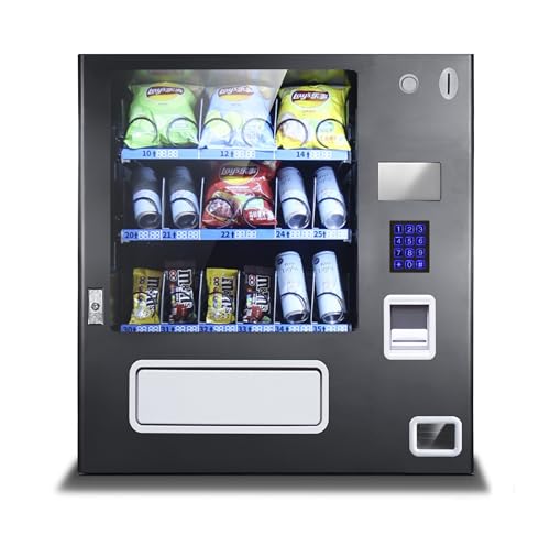 Image of EPEX G318 Table Top Compact Versatile Combo Vending Machine with LED Glass Front