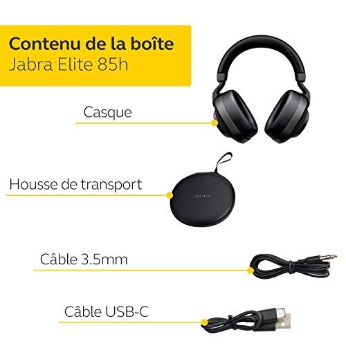 Jabra Écouteurs Circum-auriculaires Elite 85h – Sans Fil à Réduction de Bruit Active avec une Longue Autonomie pour les… - Les Beatles, Paul McCartney, John Lennon, RIngo Starr, George Harrison Jabra Écouteurs Circum-auriculaires Elite 85h - Sans Fil à Réduction de Bruit Active avec une Longue Autonomie pour les… – Image 7