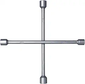 Chave De Roda Universal Em Cruz Estrela 4 Bocas 17x19x21x23mm Automotivo
