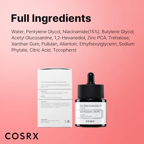 COSRX 15% Niacinamide Face Serum, 0.67 fl oz, Pore Minimizer Serum for Face, Even Skin Tone, Korean Skin Care - image 8