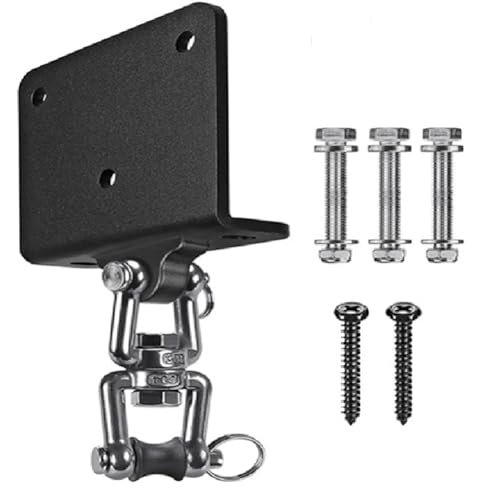 Support de sac de frappe rotation 360 pour plafond sans torsion de chaîne