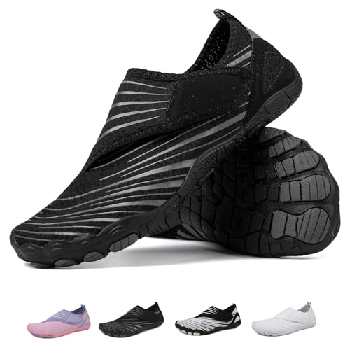 Image of Hike Barefoot Shoes Women Men Pro Water Footwear Wide Toe Box Non-Slip Unisex Athletic Outdoor Running Shoes