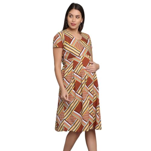 Image of Morph Maternity | Maternity Dresses for Women | Fits During Pregnancy & Post Pregnancy | Back Tie to Adjust