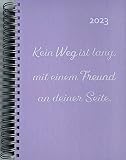 Calendrier 2022 épais – Framboise – Reliure à spirales – Une page par jour – Agenda journalier – Agenda de bureau – Agenda journalier – Agenda KITA
