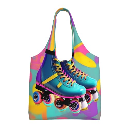 Sac patins à roulettes en toile pour les sorties des mères actives et urbaines