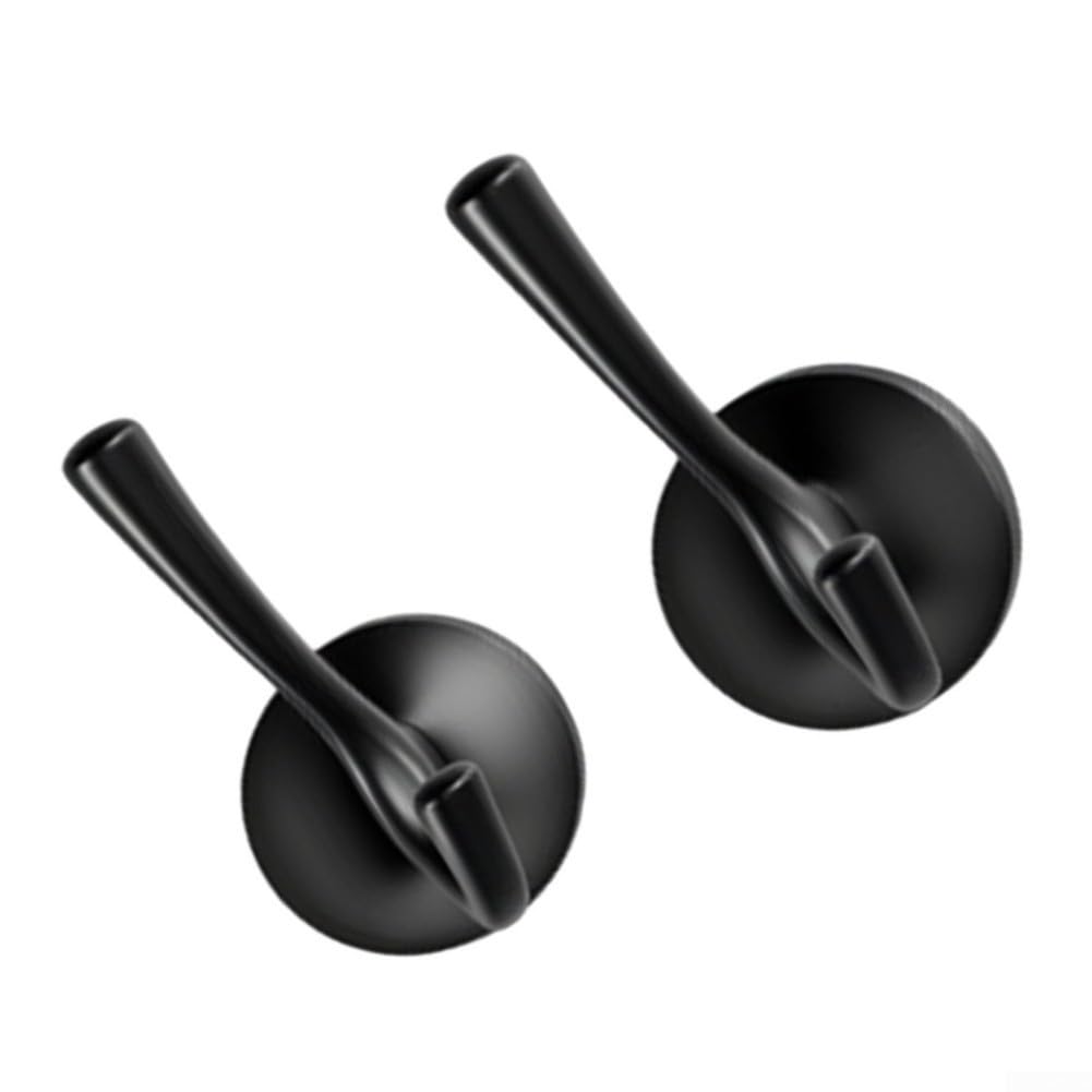 Ganchos Toalla Baño Aleación Zinc 40lbs Negro