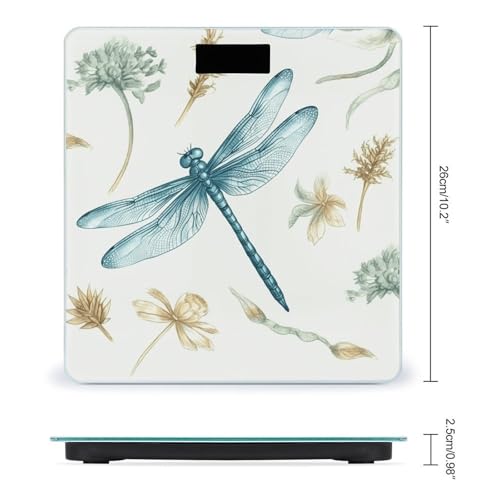 Báscula Digital de Baño Dragonfly Pantalla LCD 400 Lb miniatura 2
