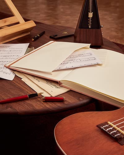 Beechmore Books Quaderno Pentagrammato - A4, Rosa