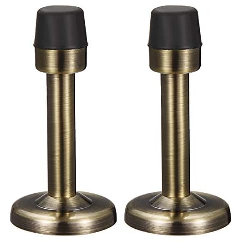 sourcing map Door Stopper with Rubber Bumper Cover