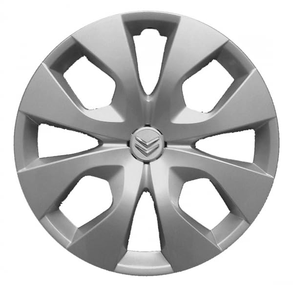 Kit di 4 copricerchi adattabili - per CITROEN C3 Picasso - diametro 16" - con logo cromato - non originali