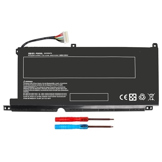 PG03XL Replacement HP Pavilion Gaming 15-DK 15T-DK 15-EC Laptop Battery for hp Pavilion 15-DK0XXX 15-DK0056WM 15-DK0068WM 15-DK0055NR 15T-DK200 15-EC0013DX 15-EC1073DX L48495-005 52.5Wh(Type A)