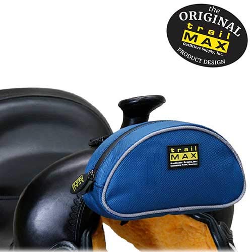 TrailMax 500 Series Saddle Pommel Pocket Bag for Horse Trail Riding