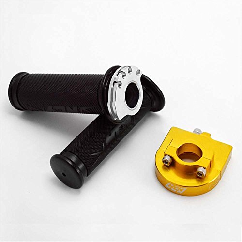 Ncy 0800-0102 Black Bearing Style Performance Throttle Tube & Grip Set #TOP5