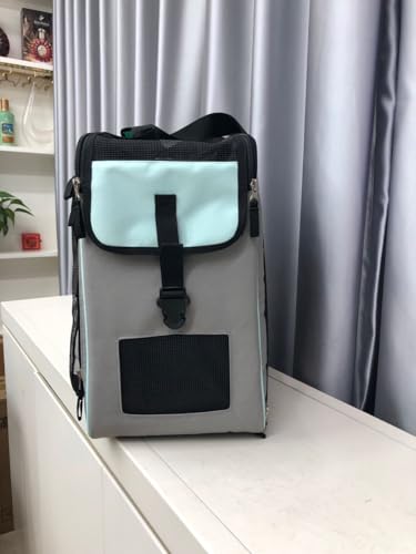 Annitaño - Premium Hundeflugtasche 55x40x23 cm - PET EUWI - Wasserdicht und belastbar bis 12 kg - Komfortable Reise-Tragetasche für Hunde