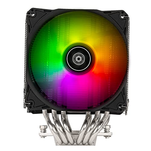 Image of Silverstone Technology Hydrogon D120 ARGB Dual Tower CPU Cooler, HYD120-ARGB, Now with LGA1700 & LGA1851 Support