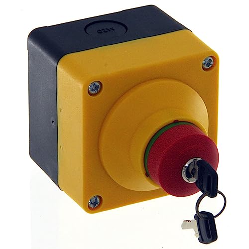 HPC Fire Commercial Emergency Stop Switch (311-ESTOP-3), for 120VAC or 24VAC Systems
