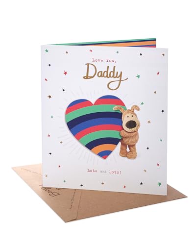 Boofle | Birthday Card for Daddy | Cute Design | With Envelope