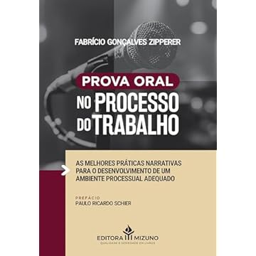 Capa do livro Prova Oral no Processo do Trabalho