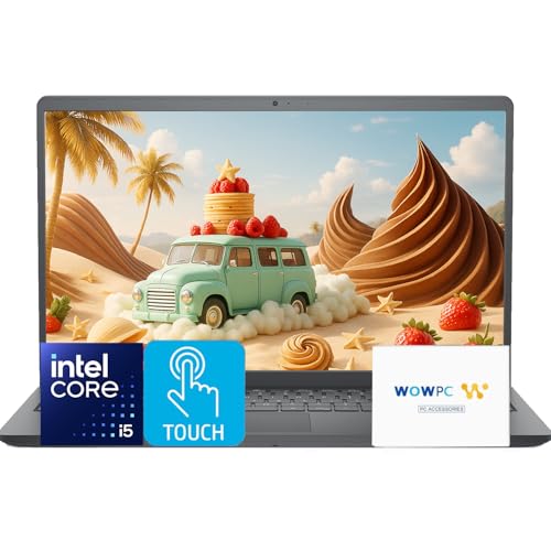 Dell Inspiron 15.6インチ FHD タッチスクリーンノートパソコン| Intel Core i5-1334U CPU | Wi-Fi | Intel Iris Xe Graphics | Windows 11 | WOWPC Recover
