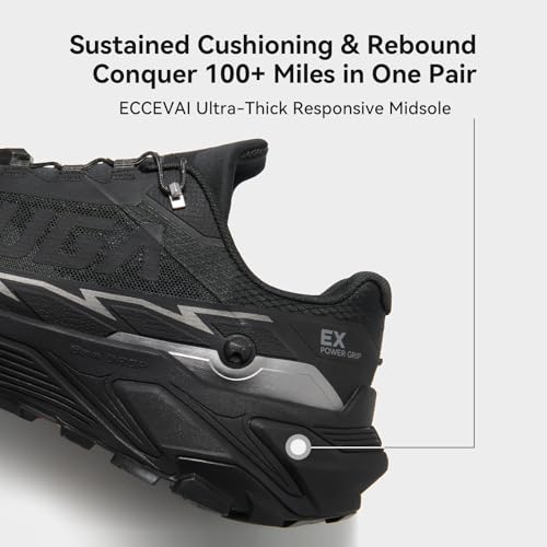 Image of KAILAS Men's FUGA EX 3 Trail Running Shoes Lightweight Slip Resistant Breathable Jogging Hiking Sneakers