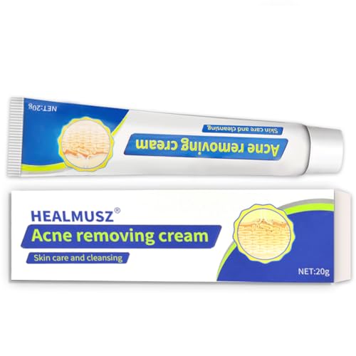 20g Crema Brufoli Viso, CremaAcne Potentissima, Crema per Brufoli, Gel Controllo Imperfezioni per la Pelle di Viso e Corpo, Anti-Imperfezioni Gel per Pelle con Tendenza Acneica, Bianco