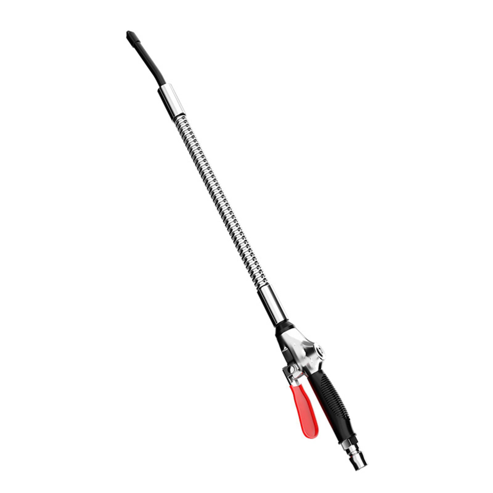 Professional Pneumatic Air Blow with Extensible Nozzle Metal Handle for Industrial Use Efficient Removal Tasks Antislip Rubber Handle