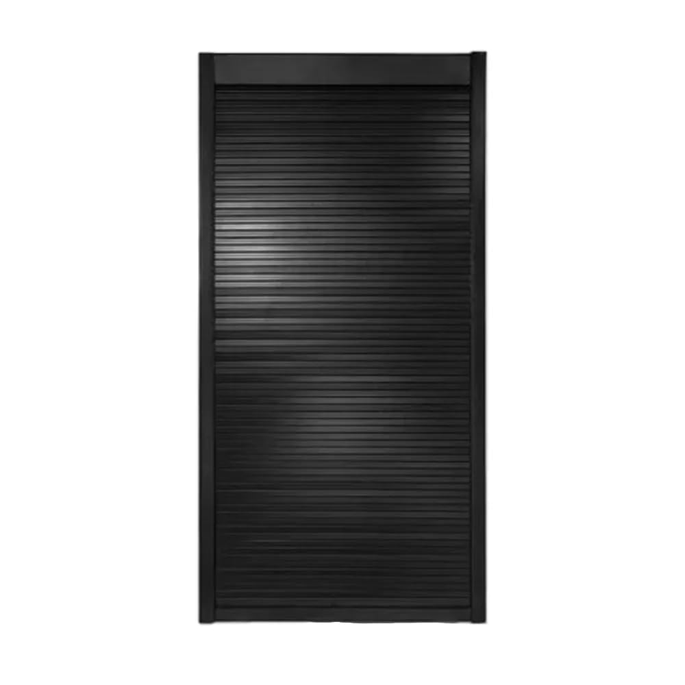 Dbr 18 Inches Pvc Rolling Shutter For Kitchen Cabinet (450 X 1320 Mm) (Black) - Polyvinyl Chloride-image-26