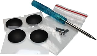 Power4Laptops Replacement Rubber Feet (4 Feet) and Bottom Screws (10 Screws) and Screwdriver Compatible With Apple MacBook Air A1370 (EMC 2393)