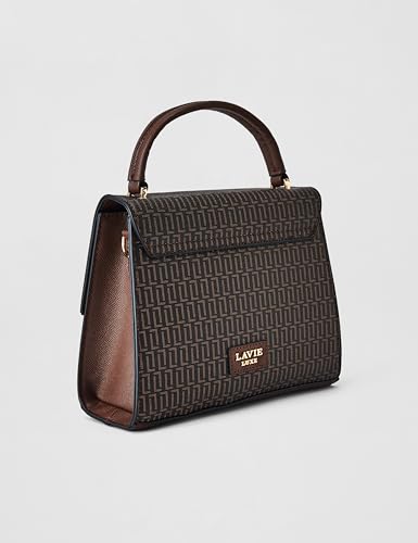 Image of Lavie Luxe Women's Mono Ipsy25 Satchel Handbag | Satchel Bag for Work | Ladies purse | Stylish Shoulder Bag | Gift For Women