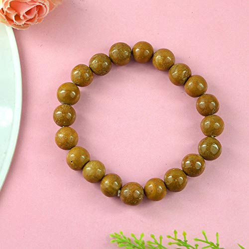 Image of Reiki Crystal Products Natural Crystal Stone Bracelet 8 mm Round Beads for Men & Women | Gemstone Jewellery Bracelet | Reiki Charged | Multiple Stone Variants Available