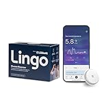 Lingo by Abbott|2-week CGM|Wearable Glucose Tracker|See your glucose response to food, exercise, sleep|Continuous Glucose Monitor & App to support your health goals|Works with iOS and Android|UK Only