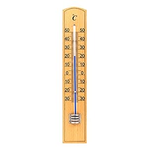 Velamp Metalen thermometer van 20 cm voor binnen en buiten