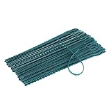 Estos lazos para plantas son ajustables y bloqueables de la manera que desee sin dañar las plantas o las hojas.
