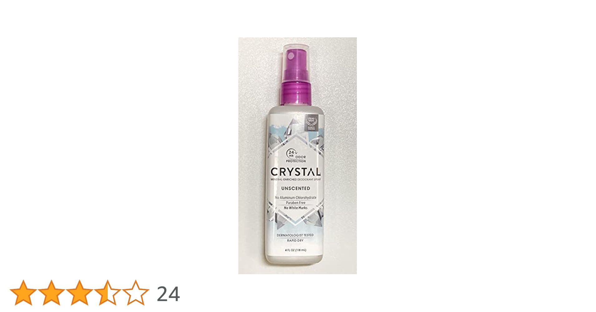 Amazon | クリスタル(Crystal) ミネラルデオドラントスプレー(無