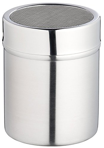 KitchenCraft Stainless Steel Fine-Mesh Flour Sifter/Icing Sugar Shaker