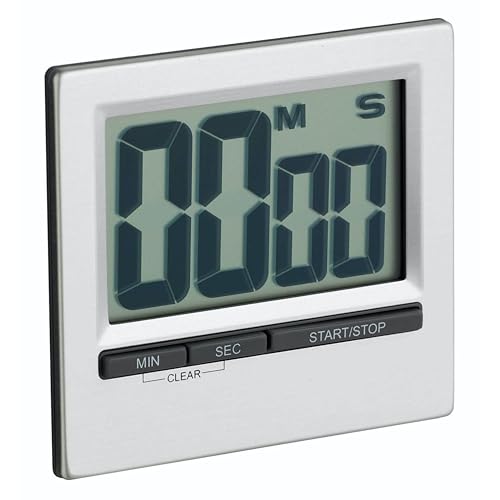KitchenCraft Easy-Read 100-Minute Large Digital Kitchen Timer