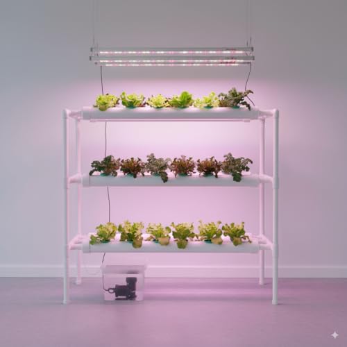 Sistema de siembra de pared automatizado con temporizador y bomba