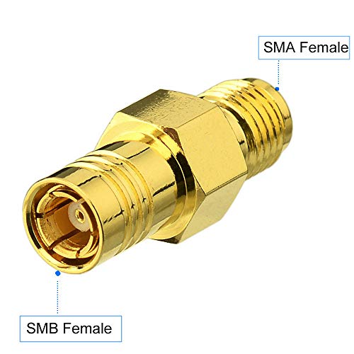 Eightwood SMB to SMA Antenna Adapter Kit 4ps for Sirius XM Satellite Radio Antenna DAB + Radio Antenna - Thumbnail 5