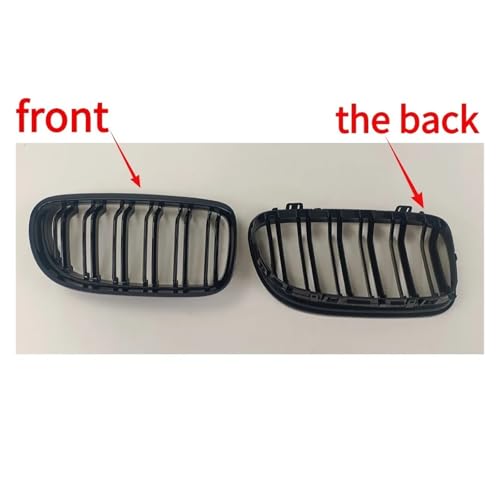 Grille calandre avant centrale noire brillante pour BMW Série 3 E90 E91 LCI 2009-2012