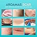 Aroamas Scar Advanced Scar Gel - Medical-Grade Silicone Scar Gel to Help Improve The Appearance of Scars and Stretch Marks for Face & Body - 45g